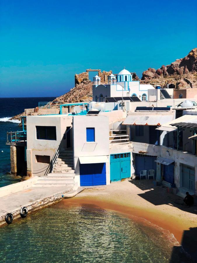 فيلا Vrachos House By The Sea Firopotamos المظهر الخارجي الصورة